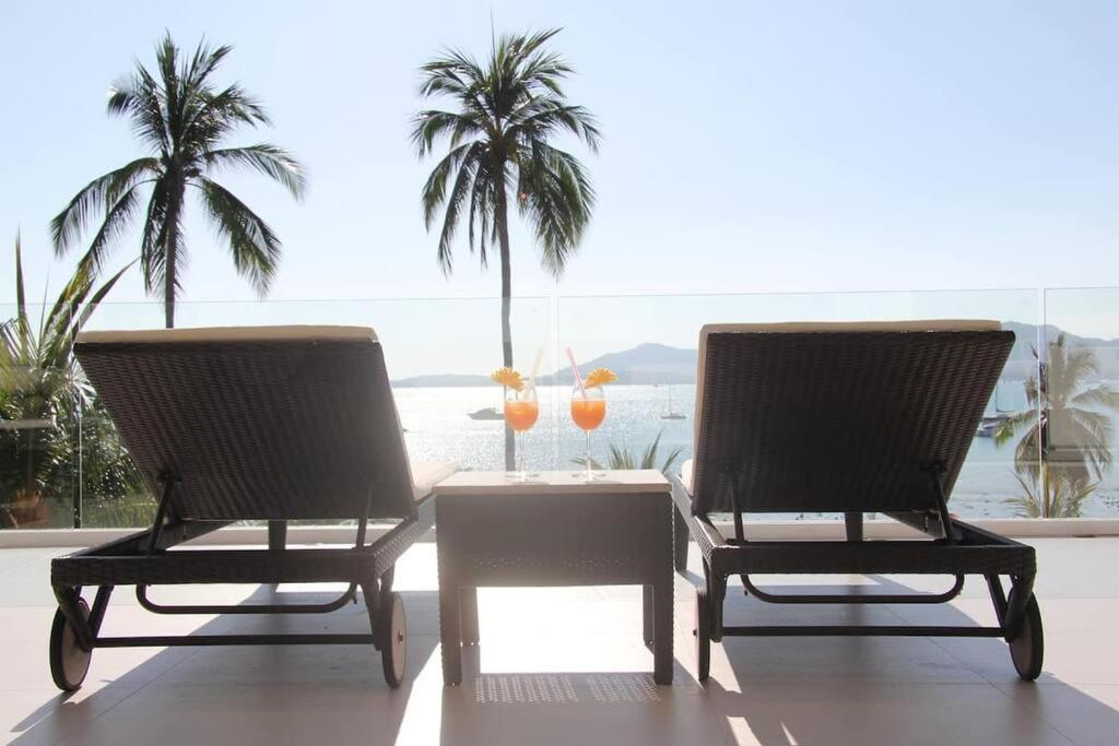 Villa Nirvana - Beachfront Tropical Chic 4Br Haven In Cape Panwa, Phuket Ban Ao Makham Ngoại thất bức ảnh