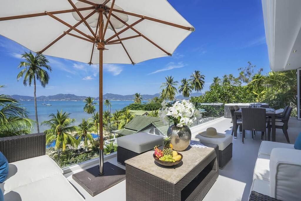 Villa Nirvana - Beachfront Tropical Chic 4Br Haven In Cape Panwa, Phuket Ban Ao Makham Ngoại thất bức ảnh