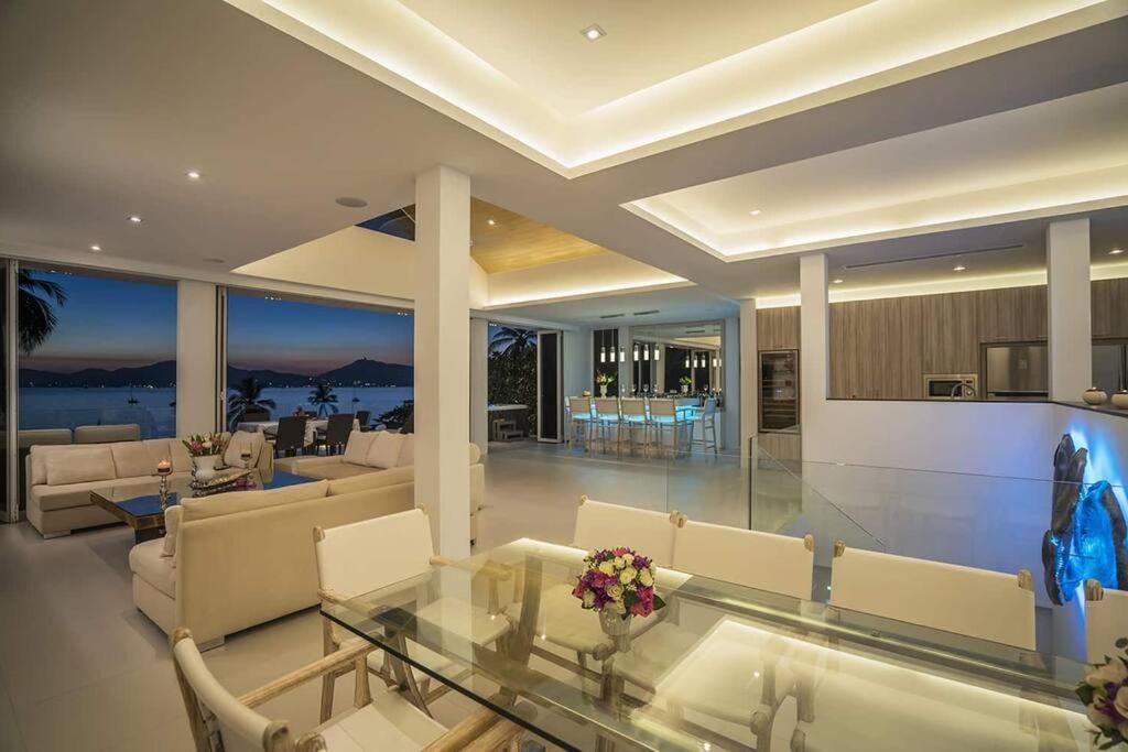 Villa Nirvana - Beachfront Tropical Chic 4Br Haven In Cape Panwa, Phuket Ban Ao Makham Ngoại thất bức ảnh